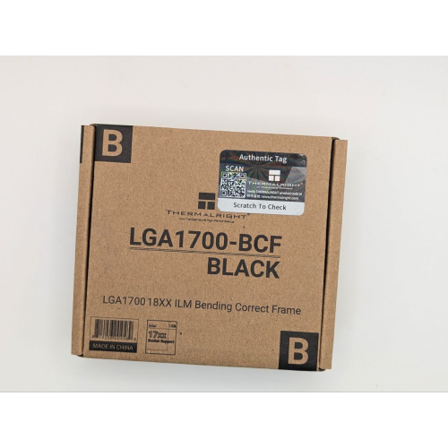 Рамка-корректор для сокета LGA1700-BCF Thеrmаlright black