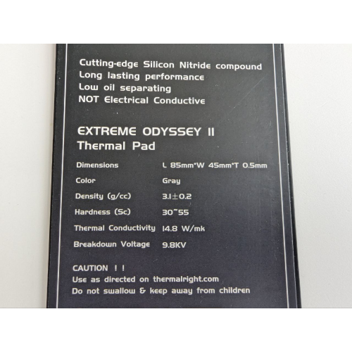 Термопрокладка Thermalright Odyssey Xtreme2 85*45*0.5 mm