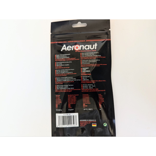 Термопаста Aeronaut Thermal Grizzly 1 g 8,5 Вт