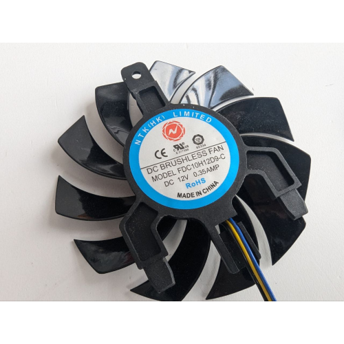 Вентиляторы для Sapphire Pulse Radeon RX 5600 XT